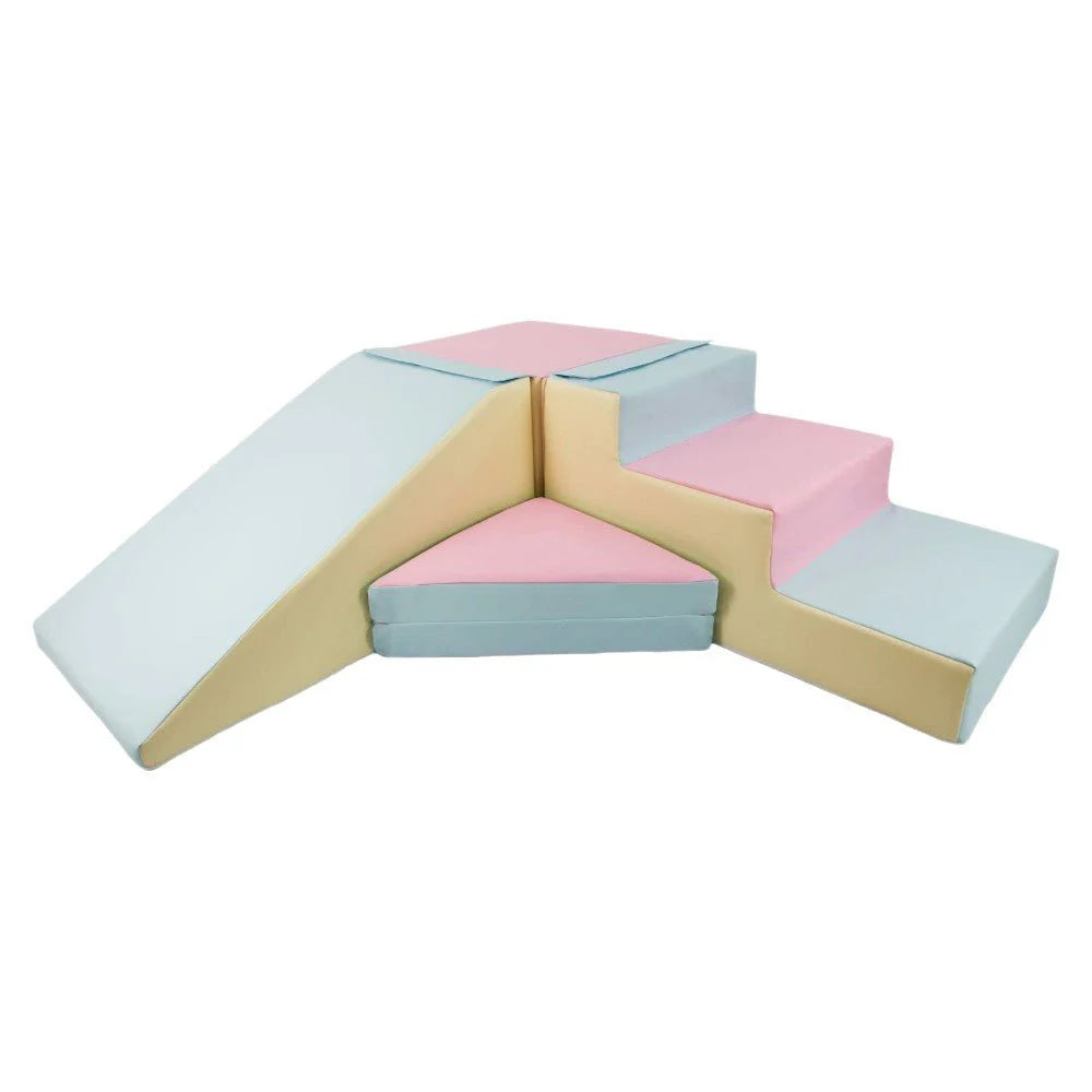 4 Foam Play Blocks Set Soft, Stackable, and Durable for Kids