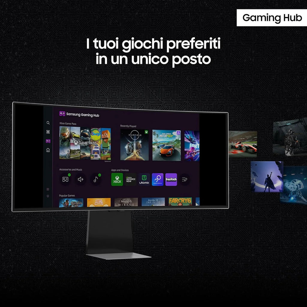 Samsung Odyssey OLED G8 S34DG850SU - Serie G85SD - Monitor OLED - Smart - Gaming - curvo - 86,4 cm (34)