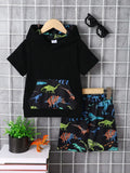 Two-piece toddler girl outfit with pockets and soft fabric