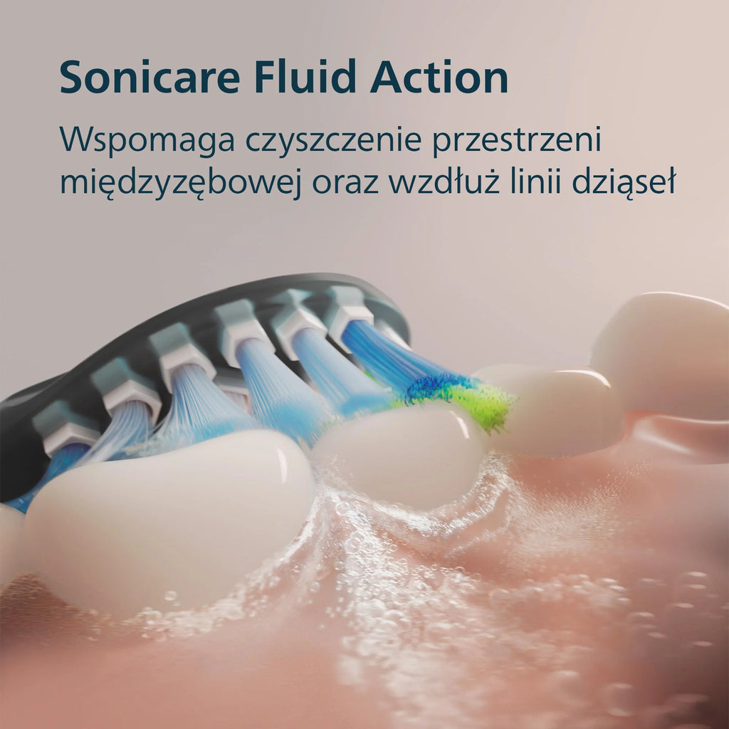Szczoteczka elektryczna Philips Sonicare DiamondClean 9000, podwójne opakowanie, szczoteczka soniczna z aplikacją, czujnik nacisku, szklanka do ładowania, kolor czarny i Rosegold, model HX9914/61