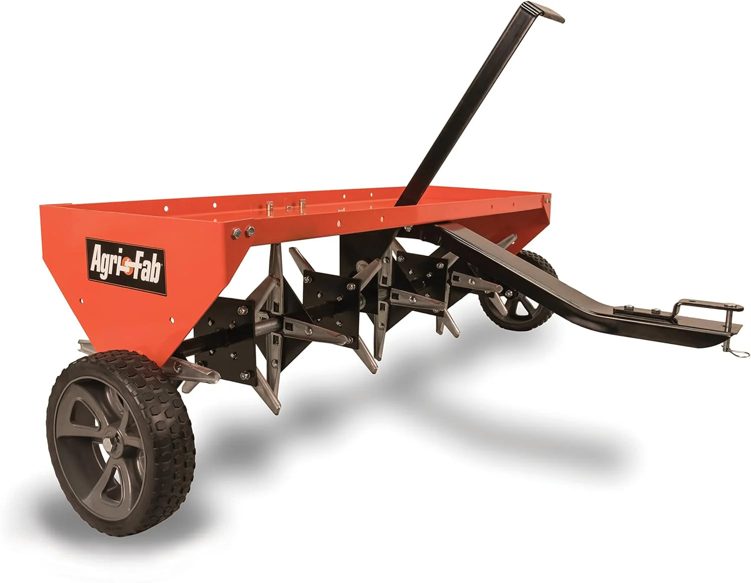 18 x 48 Tow Behind Poly Lawn Roller 550 lbs Weight with Water, Poly Drum and Steel Frame, with Plug. Designed for Lawn and Garden Tractors