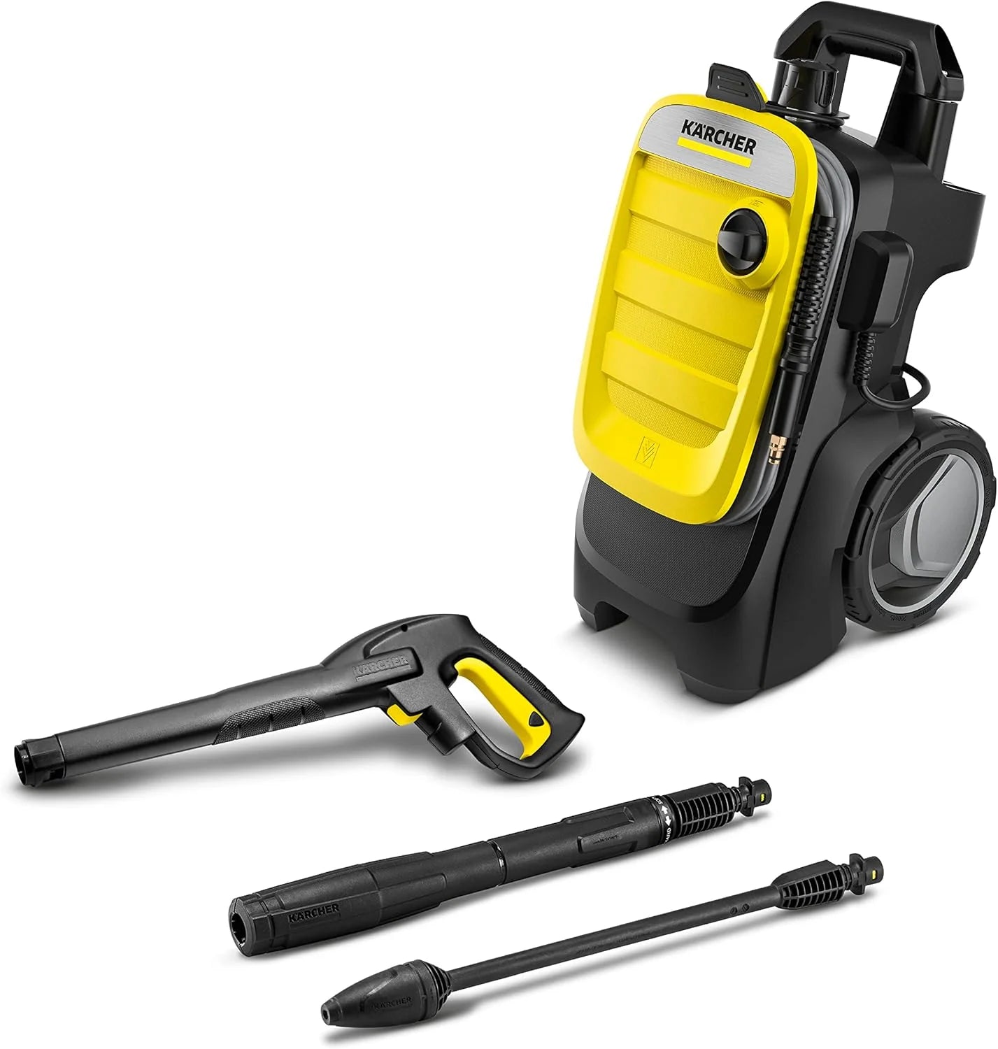 Kärcher Myjka ciśnieniowa K 5 Premium Power Control, 145 bar, 500 l/h, wydajność powierzchniowa: 40 m²/h, waga: 13,9 kg, wąż i pistolet ciśnieniowy, lanca rotacyjna, dysza strumieniowa