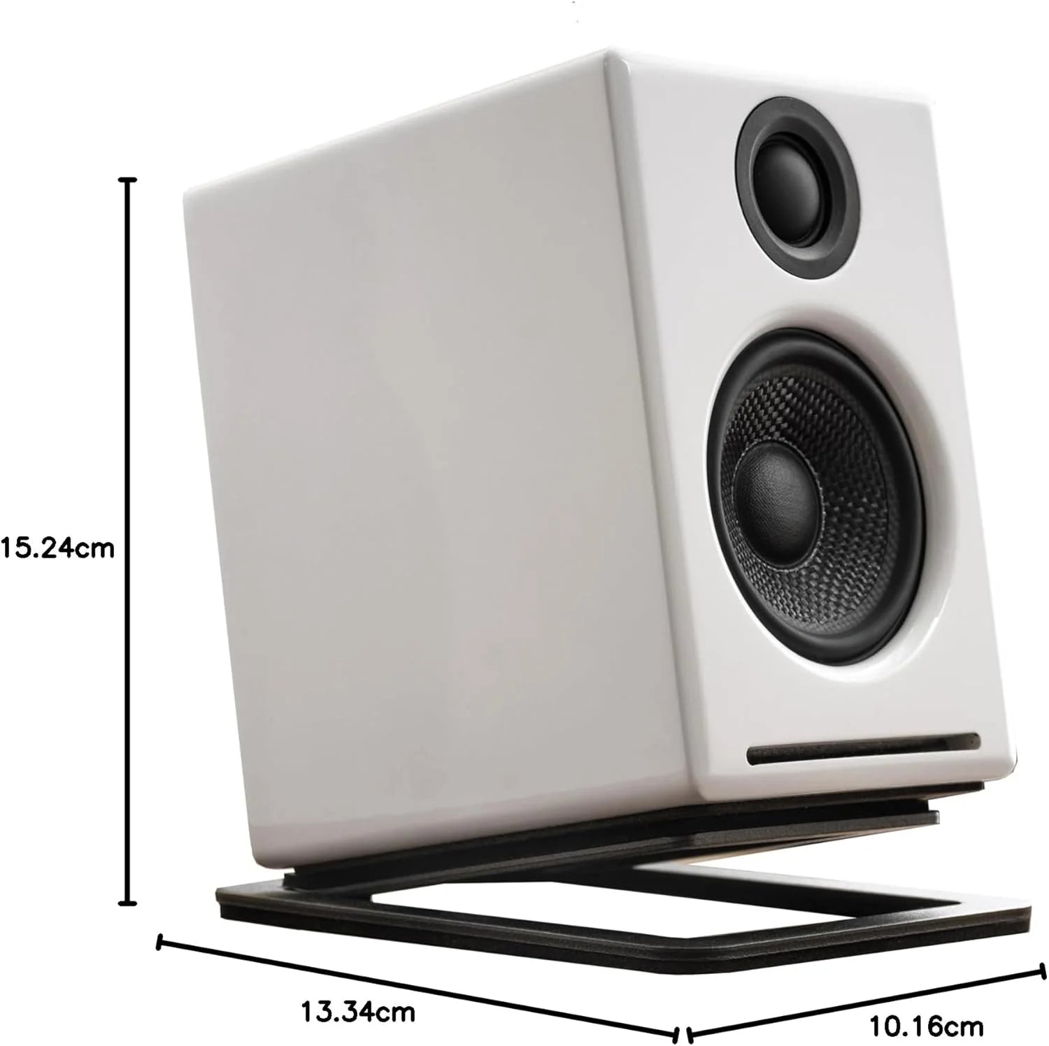 Głośniki komputerowe Audioengine A2 Bluetooth — bezprzewodowy system głośników komputerowych o mocy 60 W