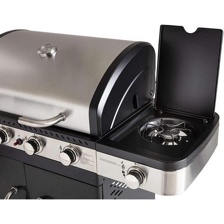 Grill gazowy Cook'in Garden na nogach, 4 palniki, 14,5 kW - Am064sbi