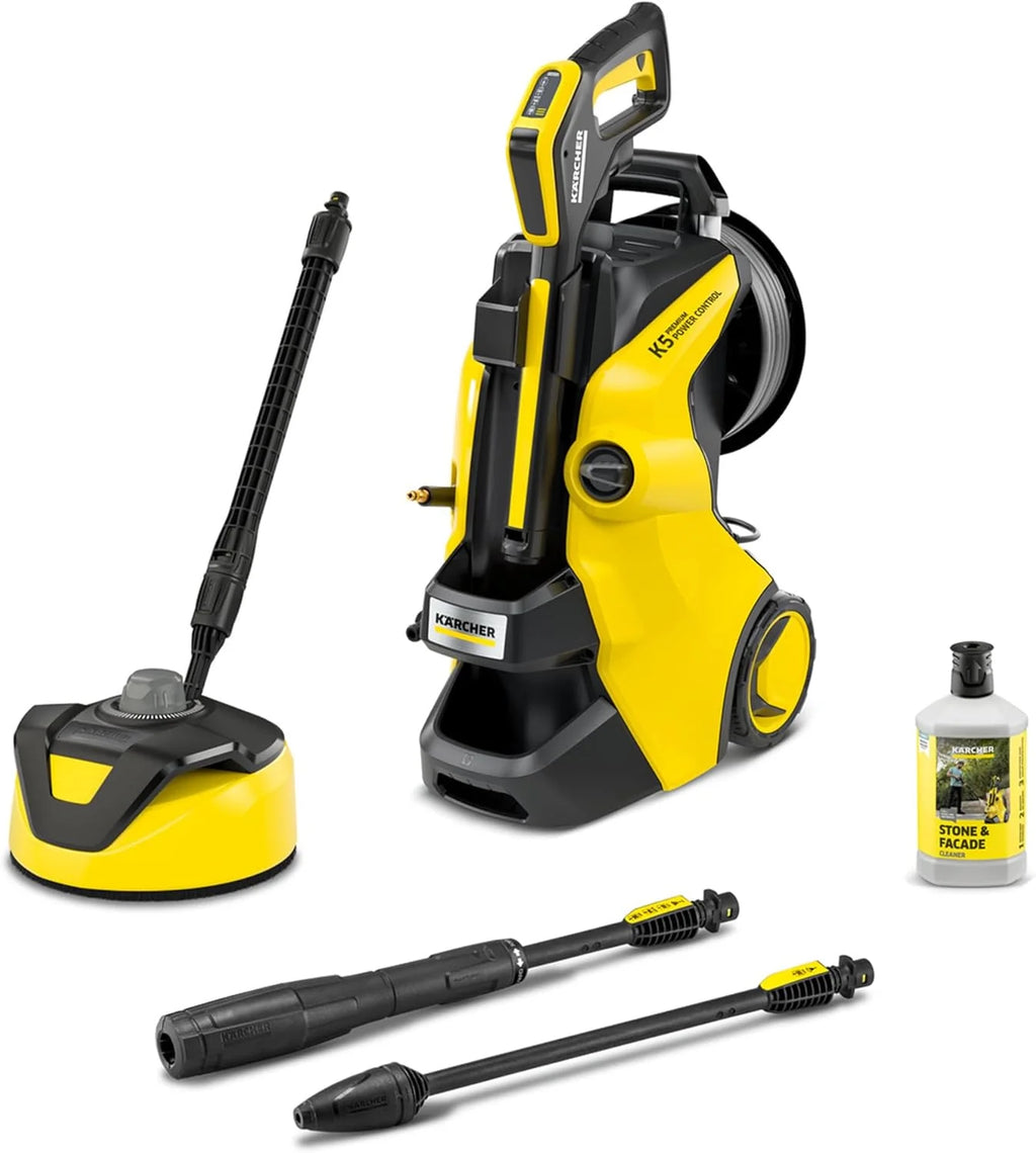 Kärcher Myjka ciśnieniowa K 5 Premium Power Control Flex Home, 145 bar, 500 l/h, powierzchnia: 40 m²/h, waga: 13,9 kg, pistolet ciśnieniowy, lanca rotacyjna, dysza strumieniowa, zestaw domowy