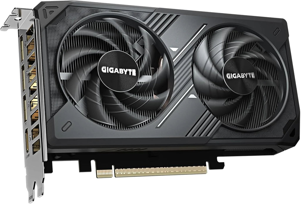 GIGABYTE Karta graficzna GeForce RTX 5060 WINDFORCE MAX OC 8G, 8 GB 128-bitowy GDDR7, PCIe 5.0, system chłodzenia WINDFORCE, karta graficzna GV-N5060WF2MAX OC-8GD