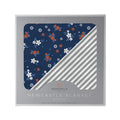 Serenity and Finley Stripe Bamboo Muslin Blanket