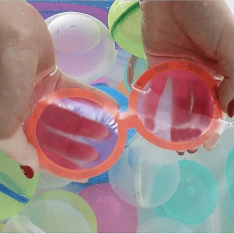 Reusable Silicone Water Balloons – Self-Sealing Quick Fill Splash Toys