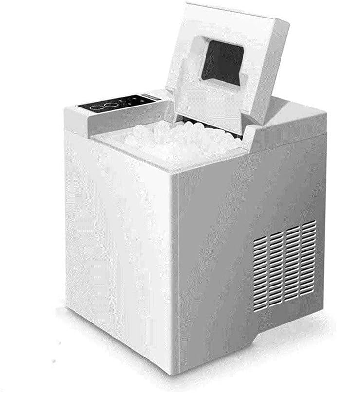 Kostkarka do lodu, elektryczna kostkarka do lodu Blat 15 kg / 24 godziny do domowej kuchni Przenośna maszyna do produkcji kostek lodu