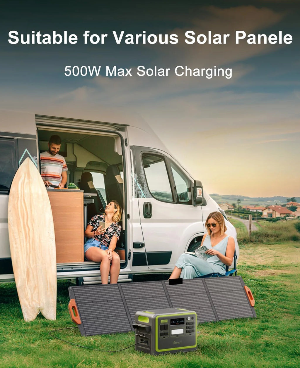 FOSSiBOT-Polska Przenośna Stacja Zasilania 2048 Wh LiFePO4, 3 wyjścia AC 2400 W, Magazyn Energii APPvay（Зарядна станція, 2048 Вт*год, 2400 Вт, аварійне живлення）