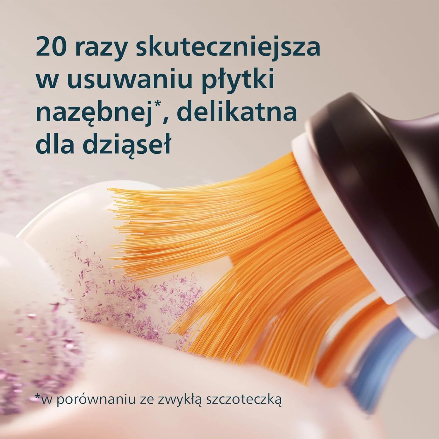 Elektryczna szczoteczka Philips Sonicare DiamondClean Smart 9400, soniczna szczoteczka do zębów z aplikacją, czujnik nacisku, 4 tryby szczotkowania i 3 poziomy intensywności, kolor czarny, HX9918/89