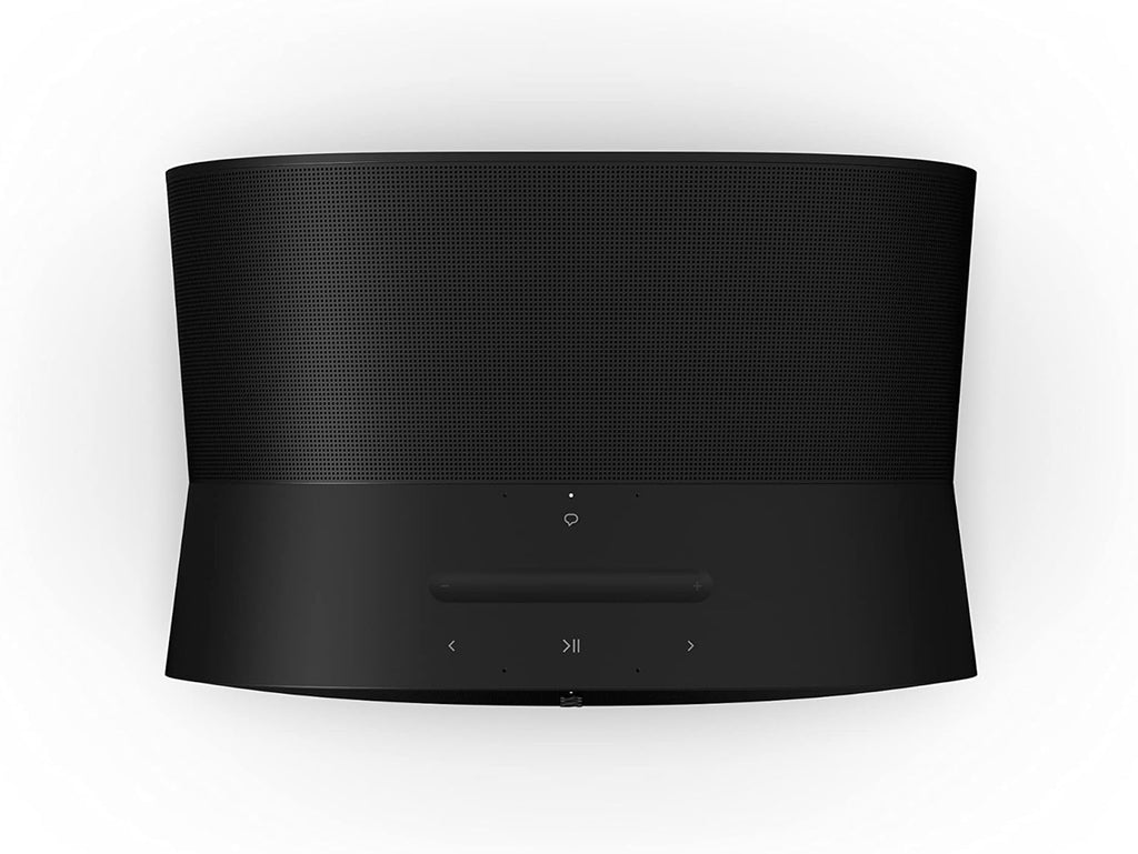 Sonos Era 300. Poczuj dźwięk dookoła. Dzięki dźwiękowi następnego poziomu, Era 300 nie tylko Cię otacza, ale umieszcza Cię w muzyce. (czarny)