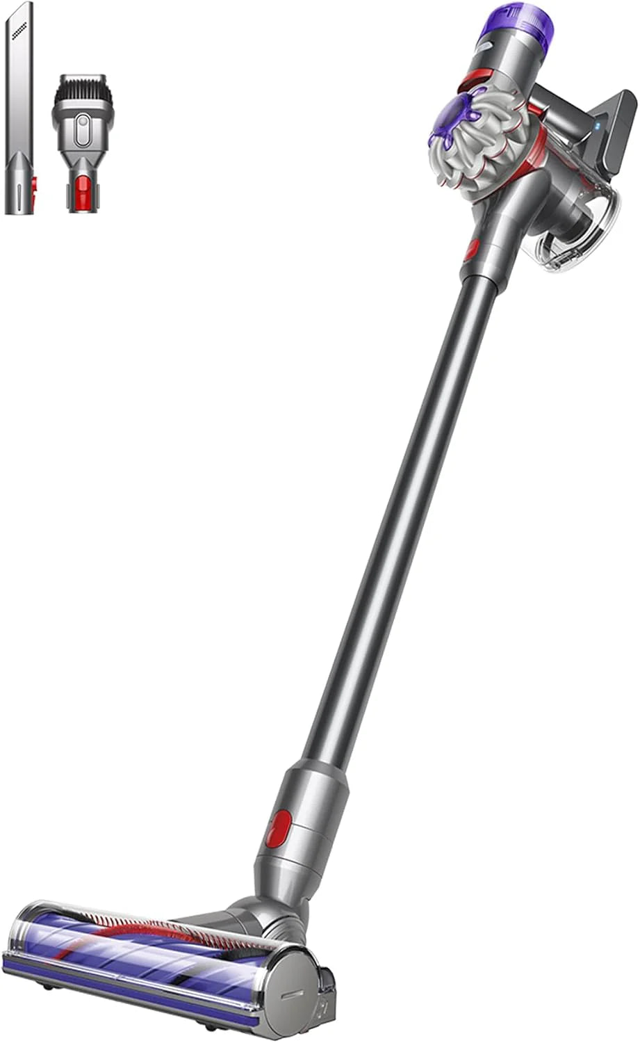 Bezprzewodowy odkurzacz pionowy Dyson V8™ Absolute (Srebro/Żółty)