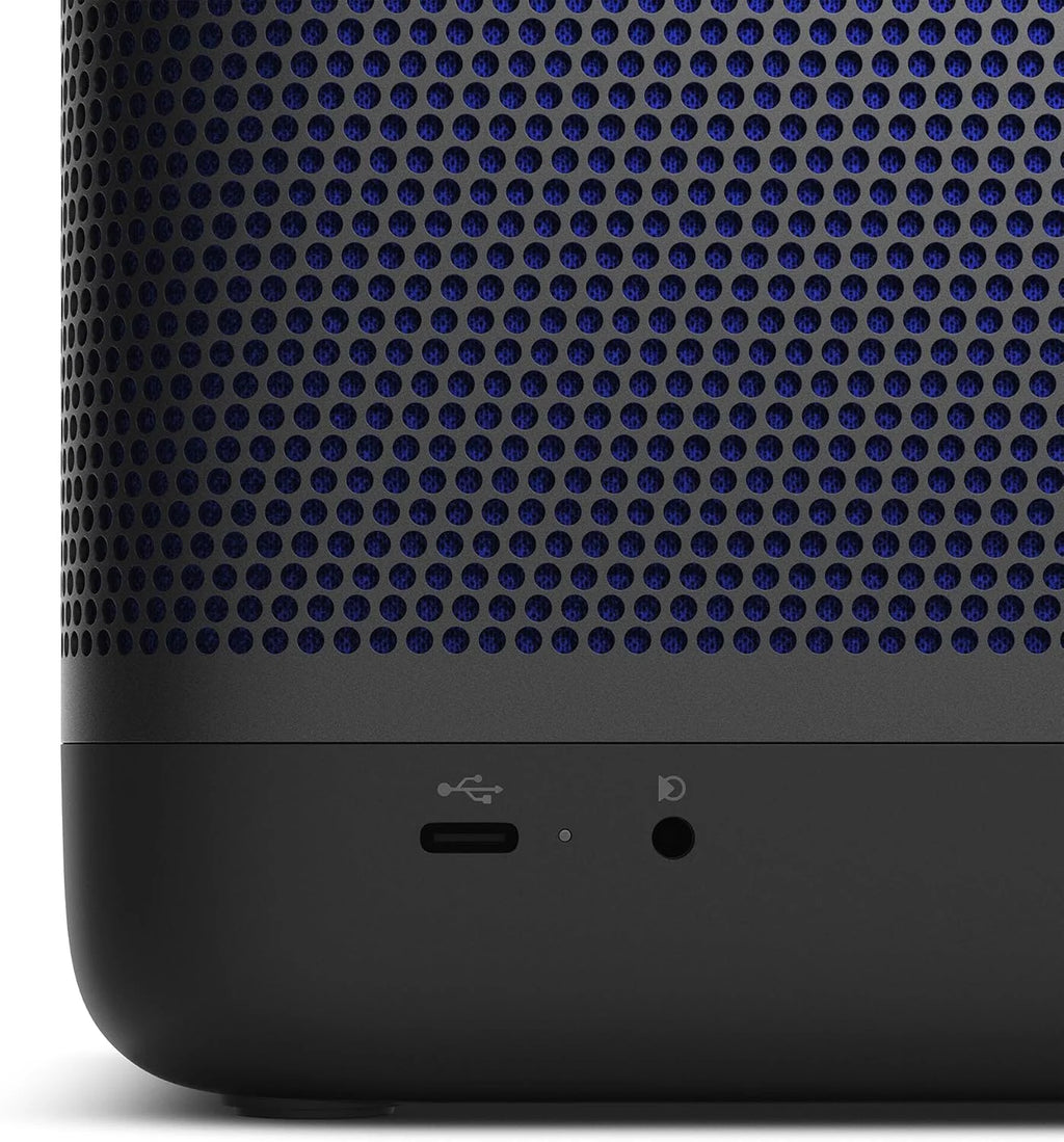 Bang & Olufsen Beolit 20 Przenośny głośnik z bluetooth, z ładowaniem bezprzewodowym, głośny dźwięk 360 stopni, głośnik do domu i na zewnątrz, ładowarka Qi do telefonu - Grey Mist