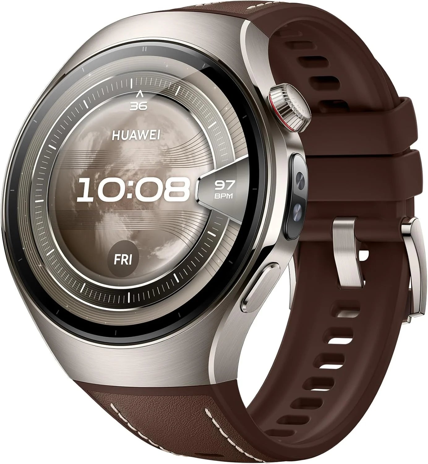 Huawei Watch 5 46mm Smartwatch Plata Rates-L29M
