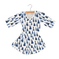Baby Clothes Soft Bamboo Robe, Natural Comfort | Midnight MoonIndigo Forest