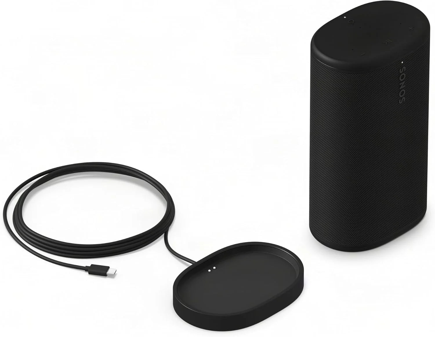 Sonos Play | Mocny, Przenośny i Gotowy na Wszystko, Zapewnia Dźwięk Stereo i Baterię, Która Wystarcza na Cały Dzień, Niezależnie od Tego, Gdzie Jesteś. (Biały)