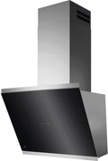 AEG Okap kuchenny seria 7000 z SilenceTech 60 cm – okap ścienny ze szkłem – przepływ powietrza wylotowego i termoobiegowego – maks. 760 m³/h w trybie wywiewu z maks. 67 dB (A) – funkcja wentylacji –