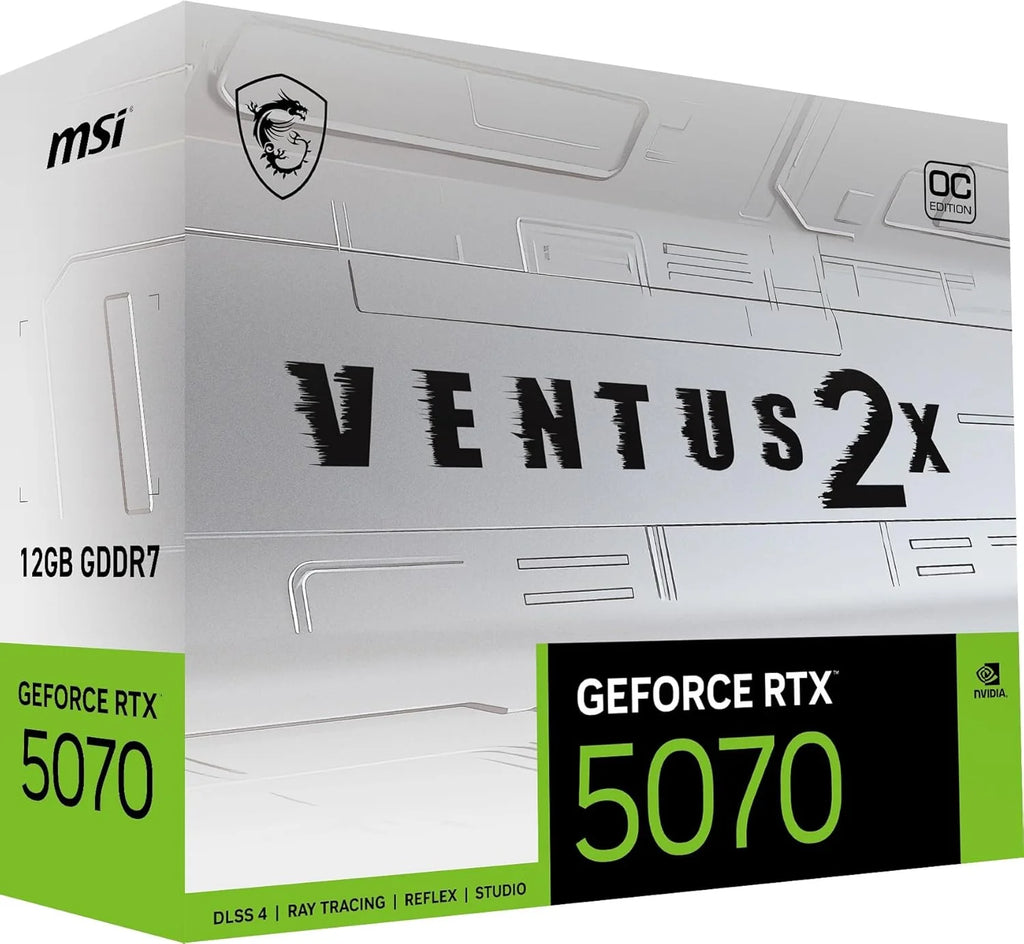MSI Karta graficzna NVIDIA GeForce RTX 5070 12G Gaming Trio OC 192 Bit GDDR7, częstotliwość Boost do 2625 MHz, PCIe Gen 5, DLSS 4, DP 2.1 x 3, HDMI 2.1 x 1