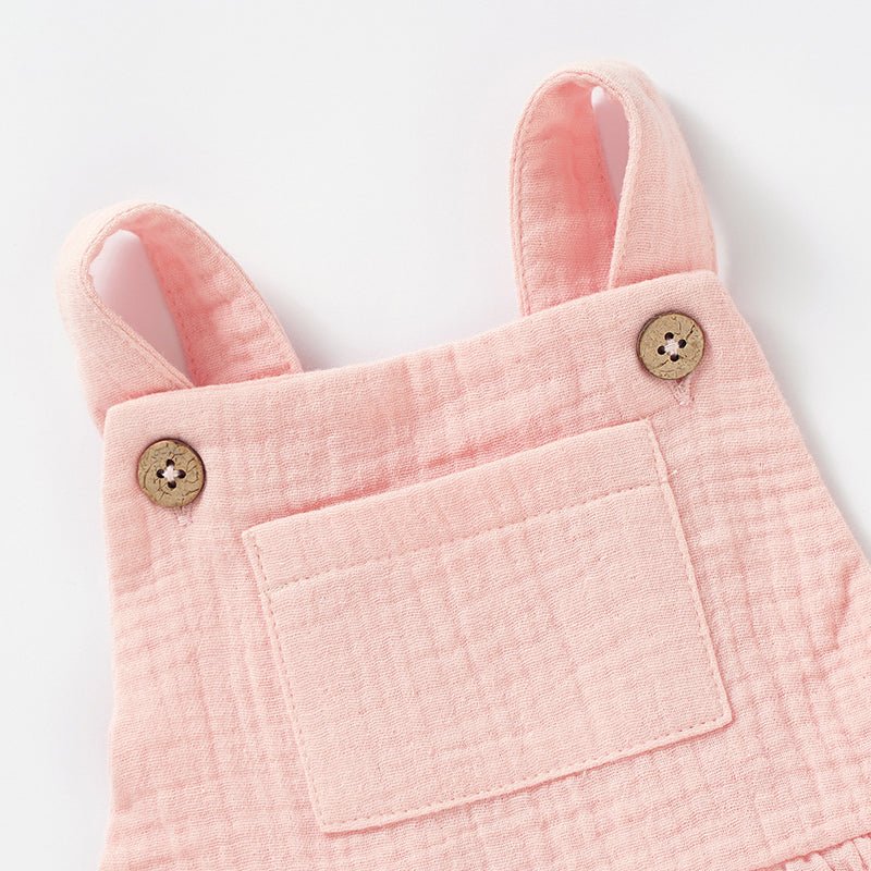 Baby clothes Organic Cotton Muslin Baby Dress Soft & Breathable