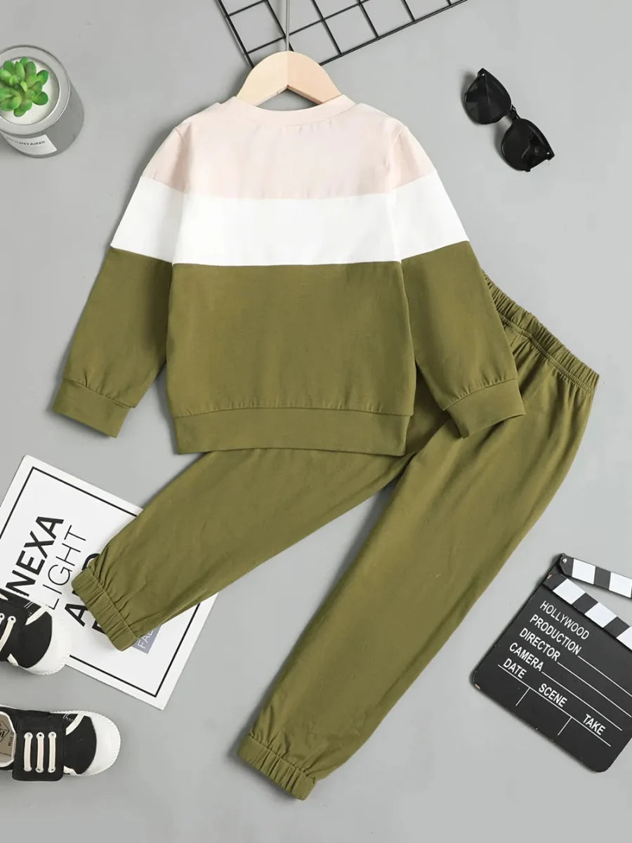 Toddler Two-Piece Cotton Pocket Outfit Set 12M–4Y