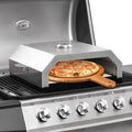 Piec do pizzy z kamieniem ceramicznym do grilla węglowego gazowego v1474