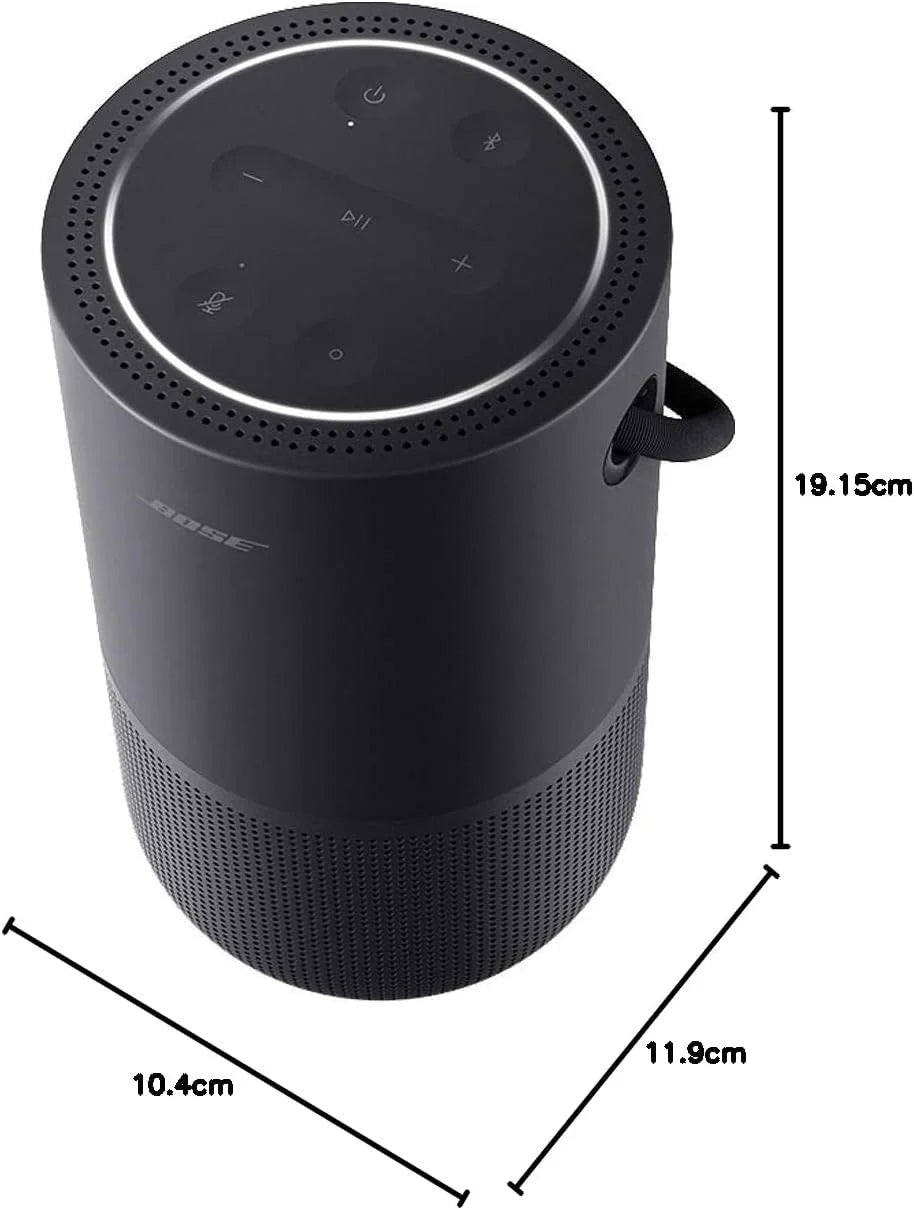 Bose 829393-2100 Głośnik Bluetooth, Czarny, 10.4 x 11.9 x 19.15 cm