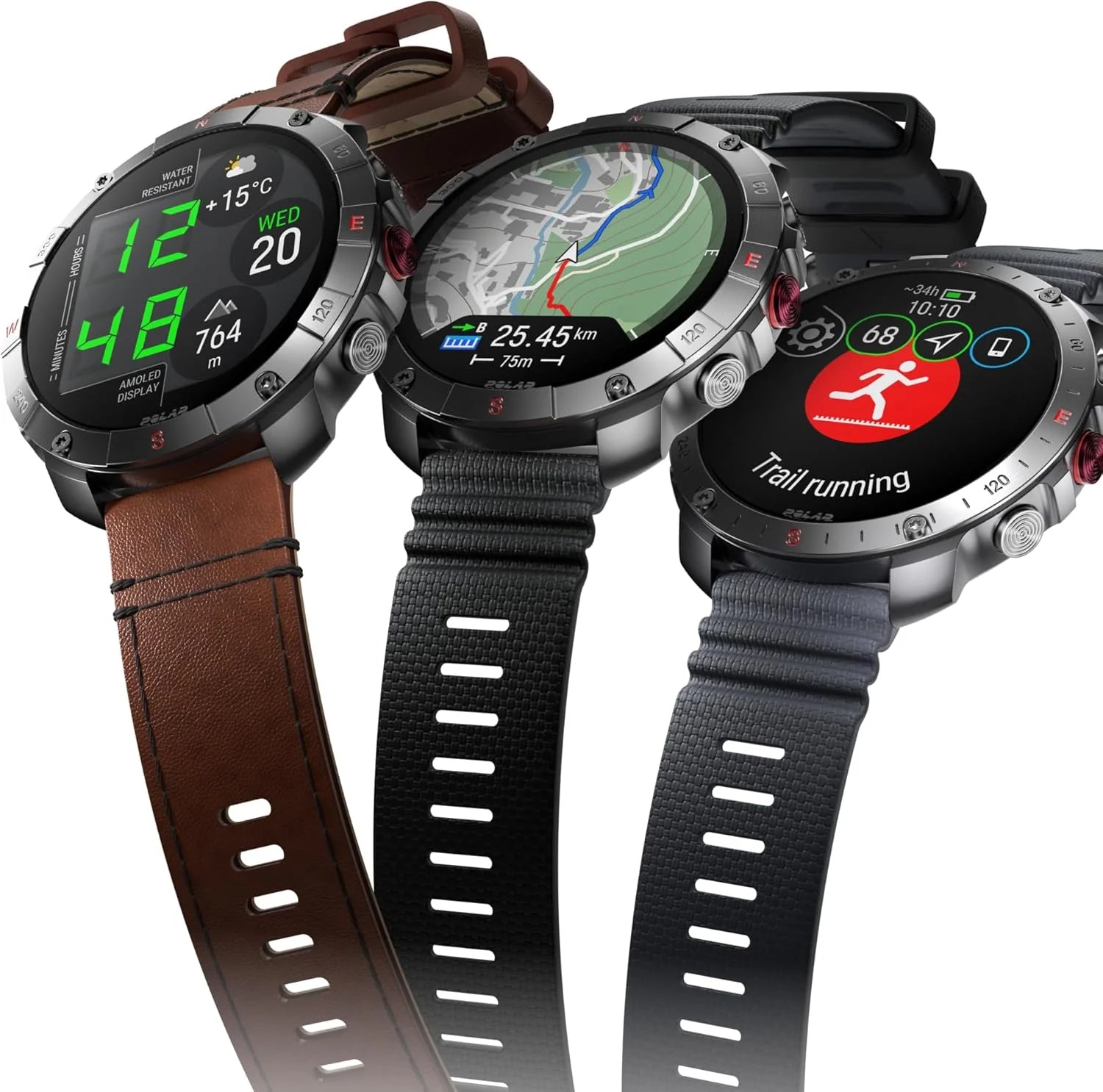 Polar Grit X2 Pro z GPS klasy premium – wytrzymały zegarek outdoorowy. Zaawansowana nawigacja i monitorowanie danych, sensor tętna i inne bioczujniki zaprojektowane dla najlepszej wydajności