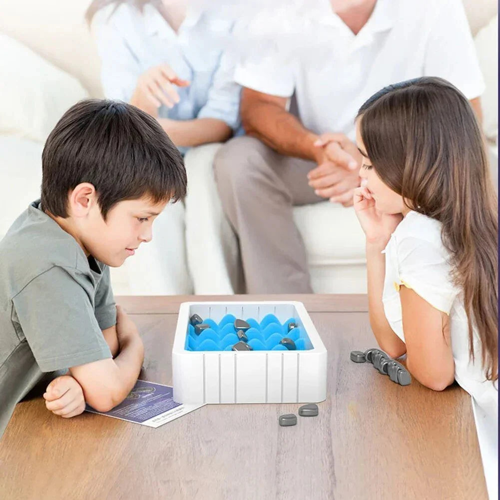 Magnetic Set With Rope Box And Puzzle Challenge Game for Kids