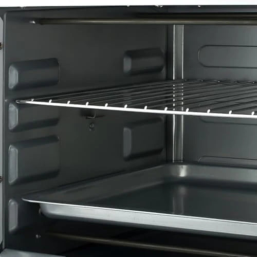 Piekarnik z funkcją frytkownicy powietrznej 40 l z okienkiem, wielofunkcyjny rożen, automatyczne inteligentne gotowanie do pieczenia, smażenia i pieczenia, duża pojemność dla całej rodziny