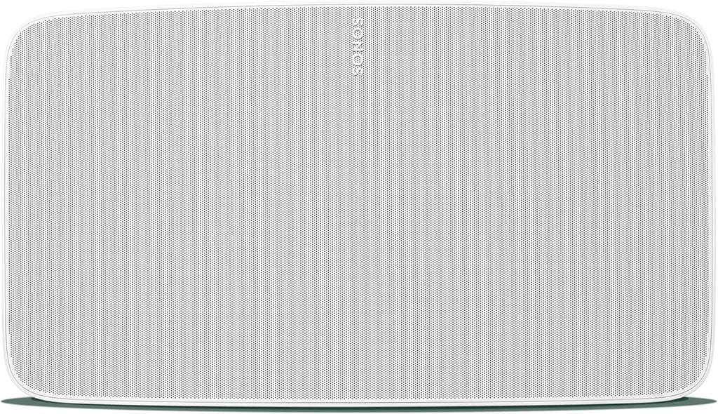 Sonos Five | Głośnik Hi-Fi z Wi-Fi, wejściem liniowym 3,5 mm, obsługą strumieniowego przesyłania dźwięku o wysokiej rozdzielczości - Biały