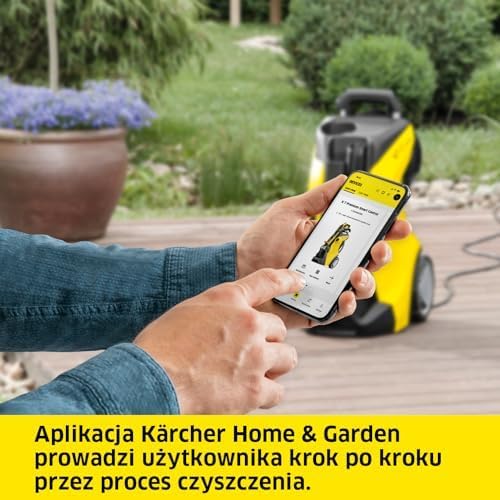 Kärcher Myjka ciśnieniowa K 5 Power Control, 145 bar, 500 l/h, wydajność powierzchniowa: 40 m²/h, filtr wody, waga: 13 kg, wąż ciśnieniowy i pistolet, lanca rotacyjna i dysza strumieniowa