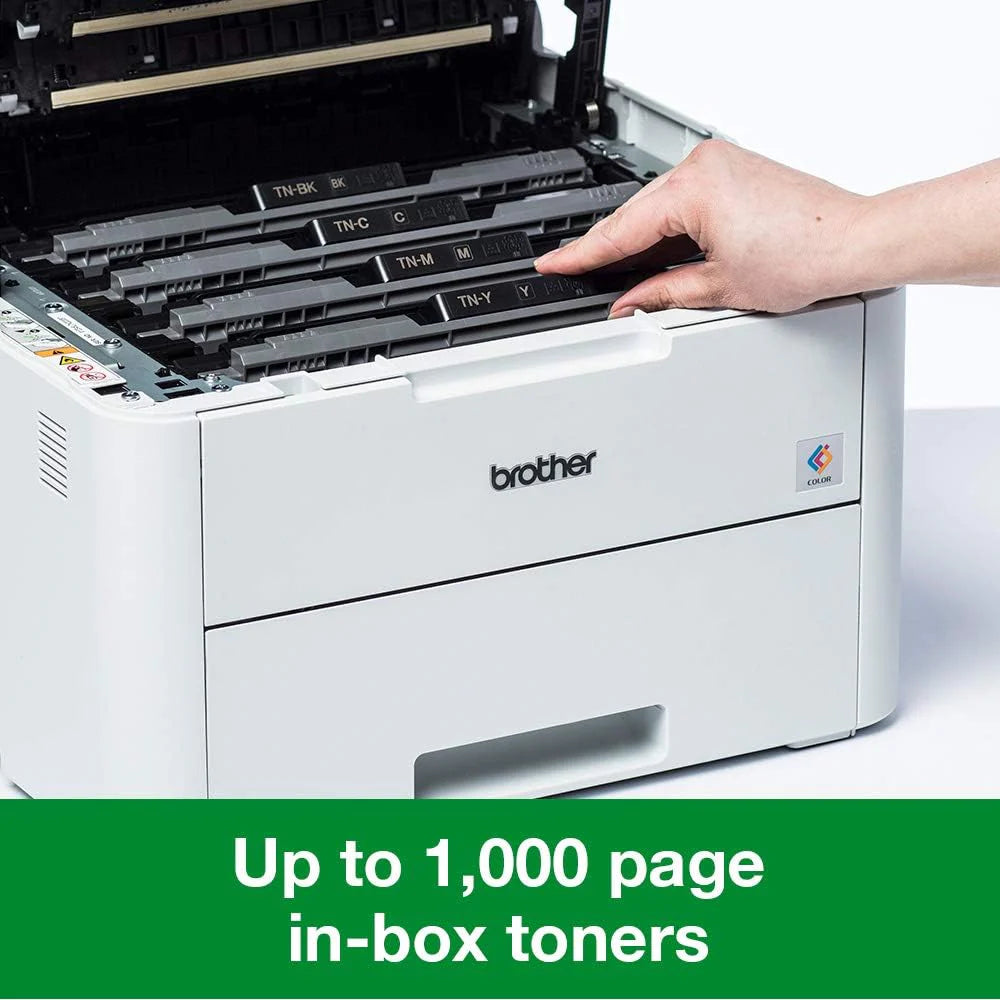 Brother MFC-L3710CW - Wielofunkcyjna drukarka laserowa 4 w 1 - kolorowa - cicha 45db - Pamięć 512MB - Airprint - WiFi