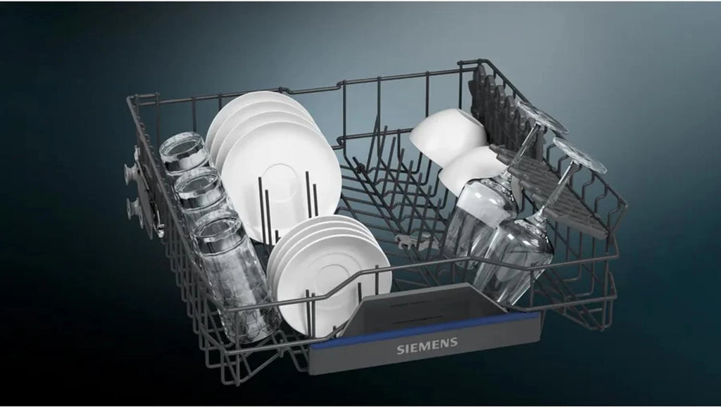 Siemens SX63EX22CE, iQ300, zmywarka XXL, w pełni zintegrowana, 60 cm, inteligentna zmywarka, wyprodukowano w Niemczech, szuflada na sztućce, varioSpeed Plus, kosze Flex, autoOpen dry, przycisk