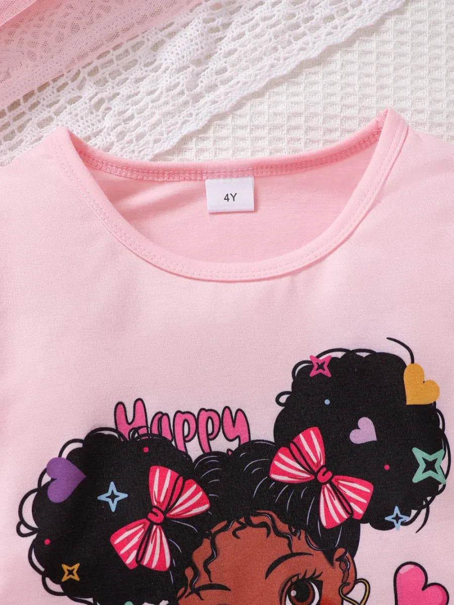 Kids Two-Piece Fringe Outfit for Everyday and Events
