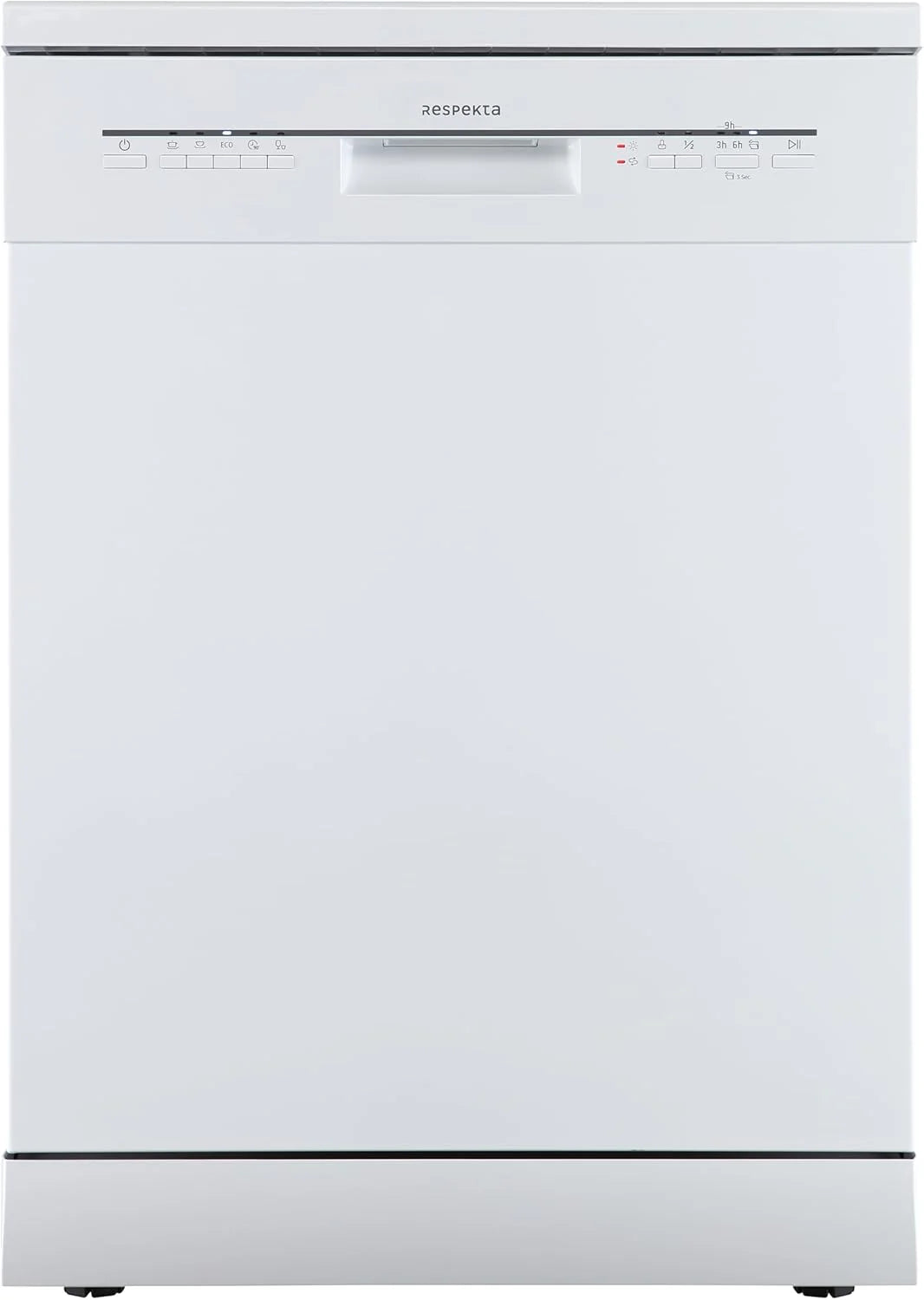 Respekta Bena zmywarka do zabudowy, 60 cm / 5 programów/opóźniony start/automatyczne otwieranie drzwi / 2 ramiona spryskujące / 49 dB/klasa energetyczna D/biała/model GSPS60W-12