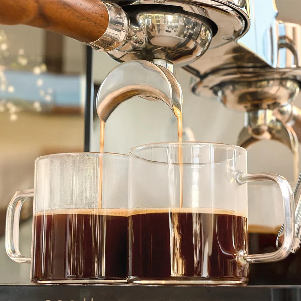 Cecotec Ekspres do kawy Barista Baristeo Intima, profesjonalny ekspres do kawy Barista, system wstępnego parzenia, pompa 15 bar, łatwe napełnianie, zbiornik na wodę 1,7 l i podgrzewacz do filiżanek