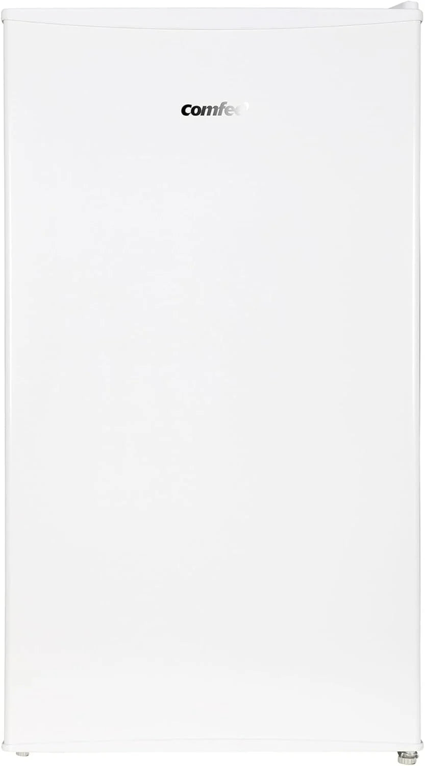 Comfee Table Top lodówka RCD132WH2, wysokość 85 cm, szerokość 47,2 cm, lodówka stołowa, drzwi dwustronne