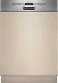 Neff S145EVS04E, N 50, inteligentna zmywarka do naczyń, częściowo zintegrowana, 60 cm, szuflada na sztućce, system koszowy Flex II, program ulubiony, silne czyszczenie Cehf 70ºC, automatyczne