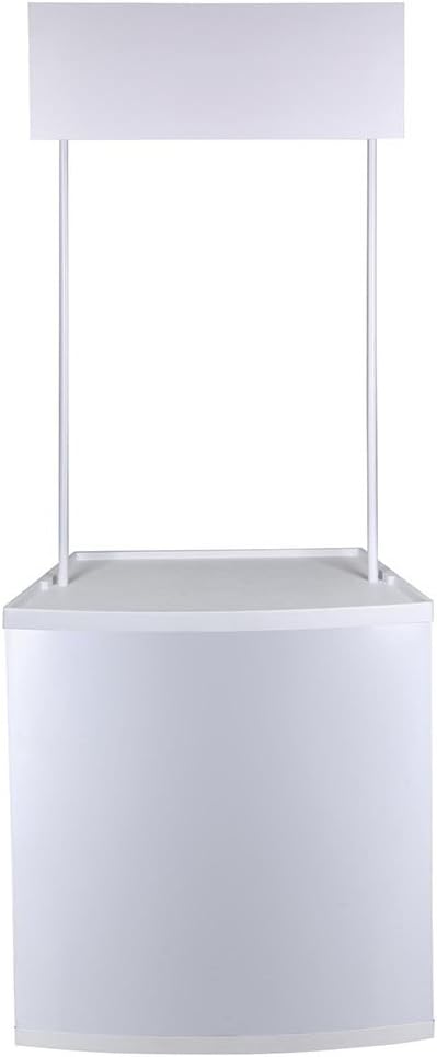 ZeHuoGe Exhibition Display Promo Counter Table Demo Foldable 31-7/8" x 18-1/2" x 80-1/2" Materials PP Traveling Presentations In-Store Displays US Delivery