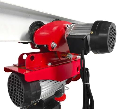 PA600 Electric Hoist with IâBeam Trolley Electric,Overhead Garage Crane,pa Hoist with Trolley,Electric Traveling Hoist,Garage Lifting Hoist