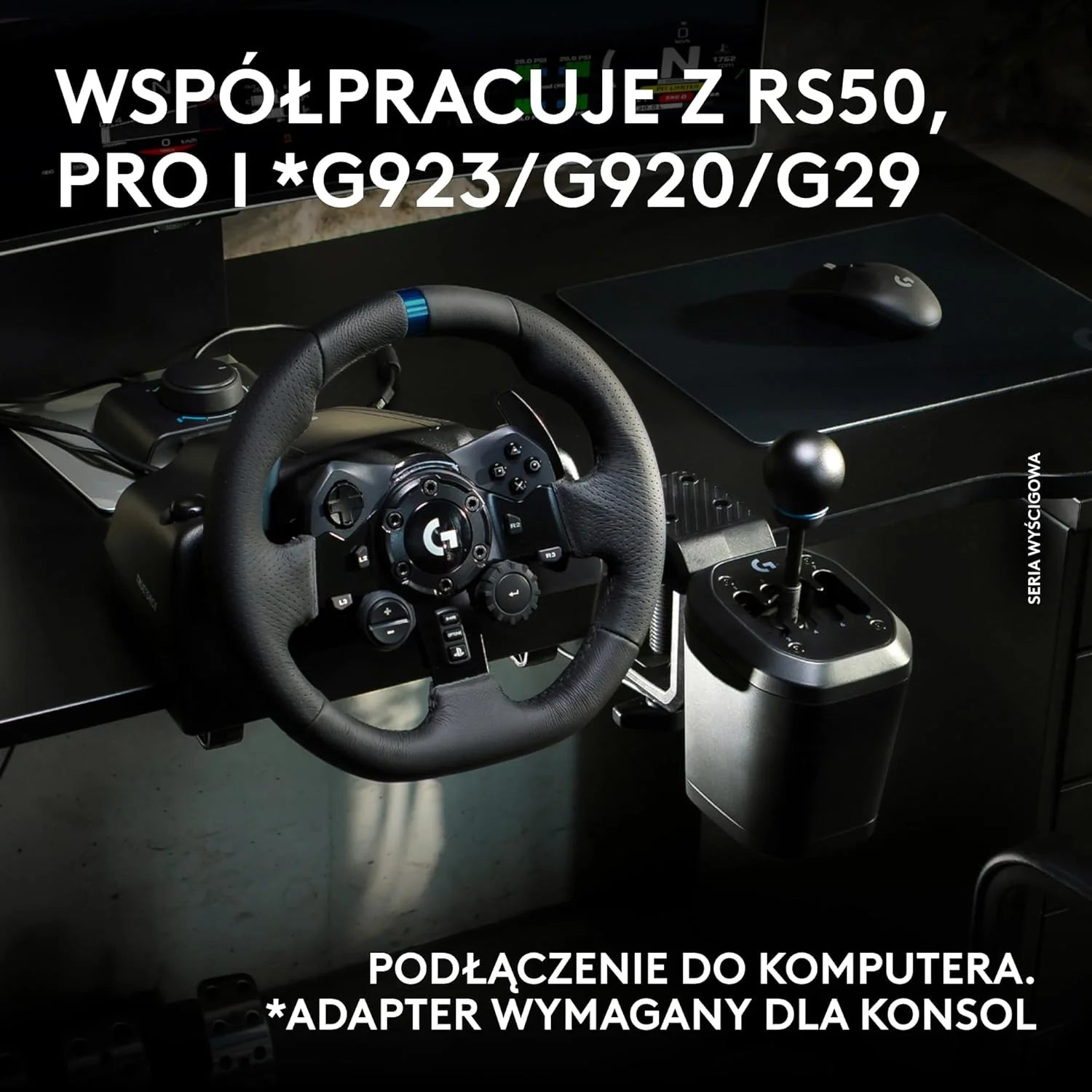 Logitech G PRO Racing Pedals – Pedały symulatora wyścigów z hamulcem z czujnikiem obciążenia 100 kg, w pełni konfigurowalne, wymienne sprężyny i elastomery, konstrukcja modułowa - Czarny