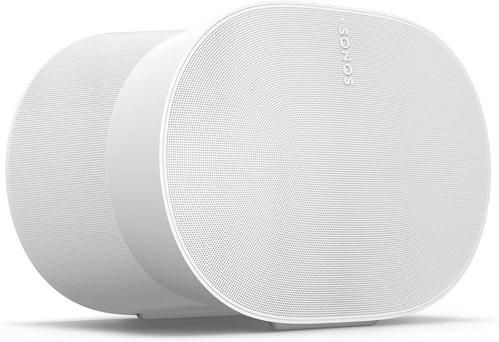 Sonos Era 300. Poczuj dźwięk dookoła. Dzięki dźwiękowi następnego poziomu, Era 300 nie tylko Cię otacza, ale umieszcza Cię w muzyce. (czarny)