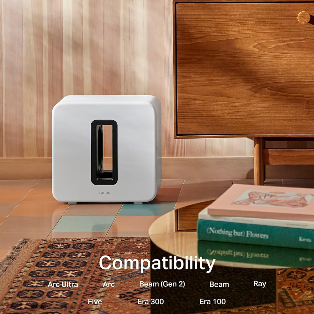 Sonos Sub 4 - Subwoofer bezprzewodowy - biały