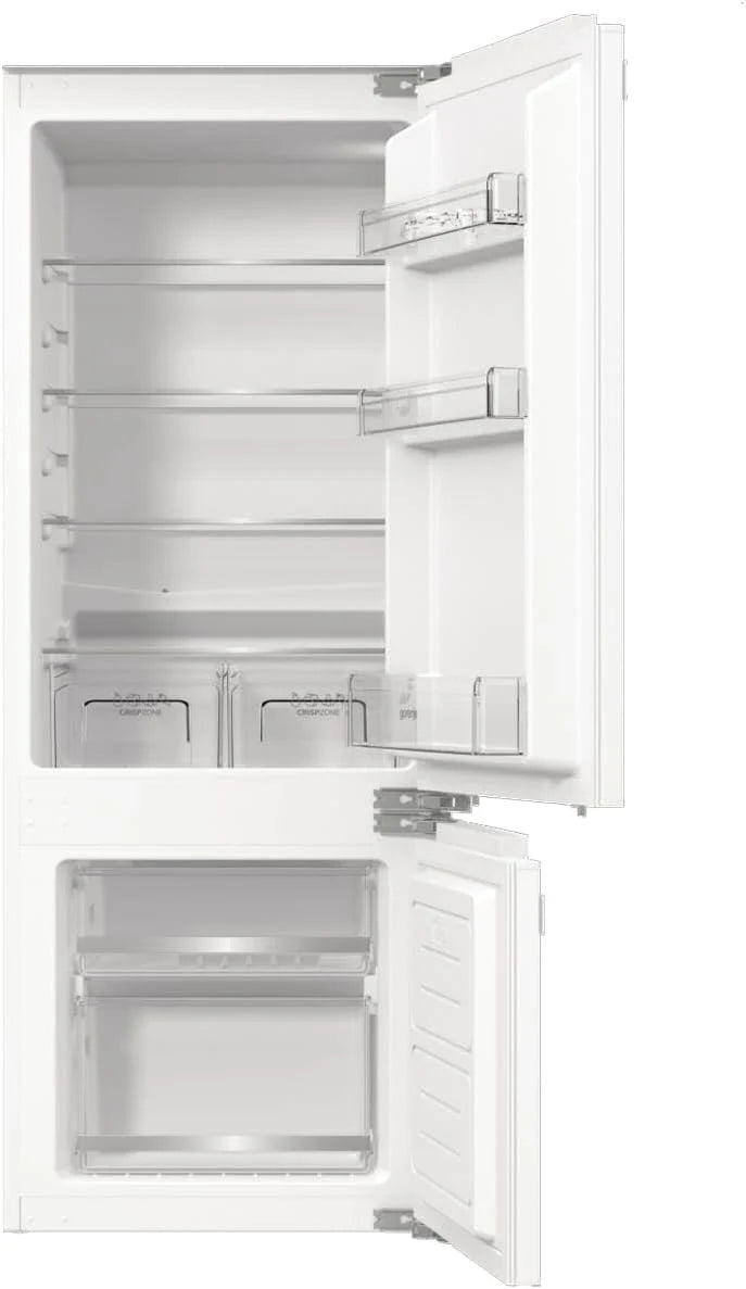 Gorenje NRKI517E41 lodówko-zamrażarka do zabudowy/178 nisza/zawias do drzwi przesuwnych/EEK:E/NoFrost DualAdvance/252L/AdaptTech/SuperCool/ConvertActive/EcoMode/wys. x szer. x gł.: 177,2 x 54 x 54,5