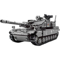 WW2 Military Tank Model - 898 Pieces, Collector’s Set
