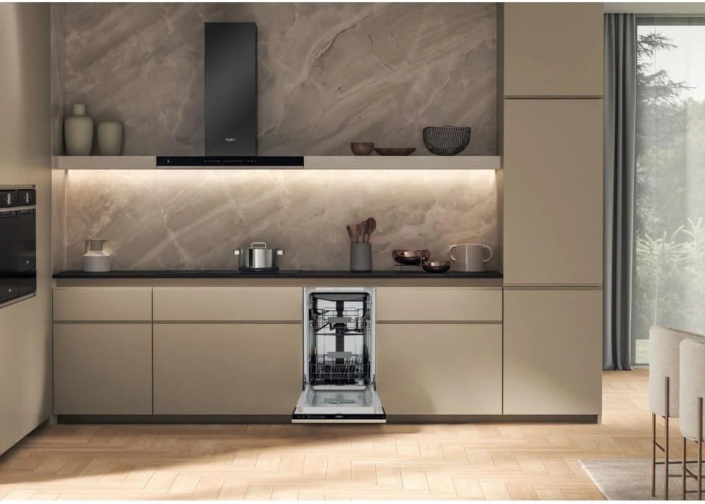 Whirlpool Zmywarka 45 cm, klasa C, 11 koców, trzeci kosz stały