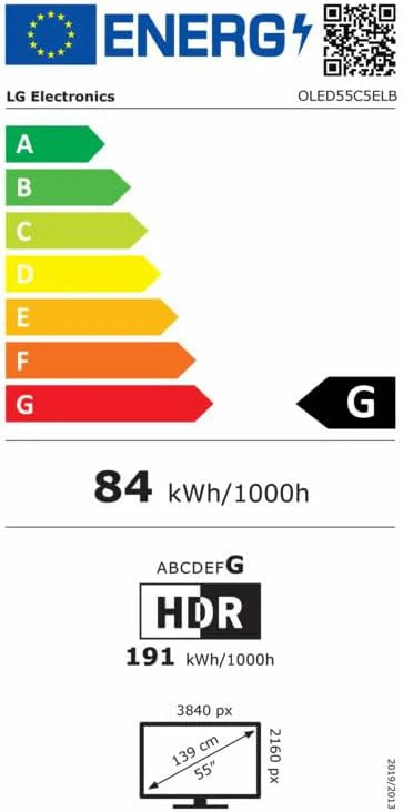 LG OLED55C5ELB Telewizor 55 (139 cm) 4K OLED evo AI (procesor AI 2025 i webOS 25, 120 Hz (VRR do 144 Hz)) [rok modelowy 2025]