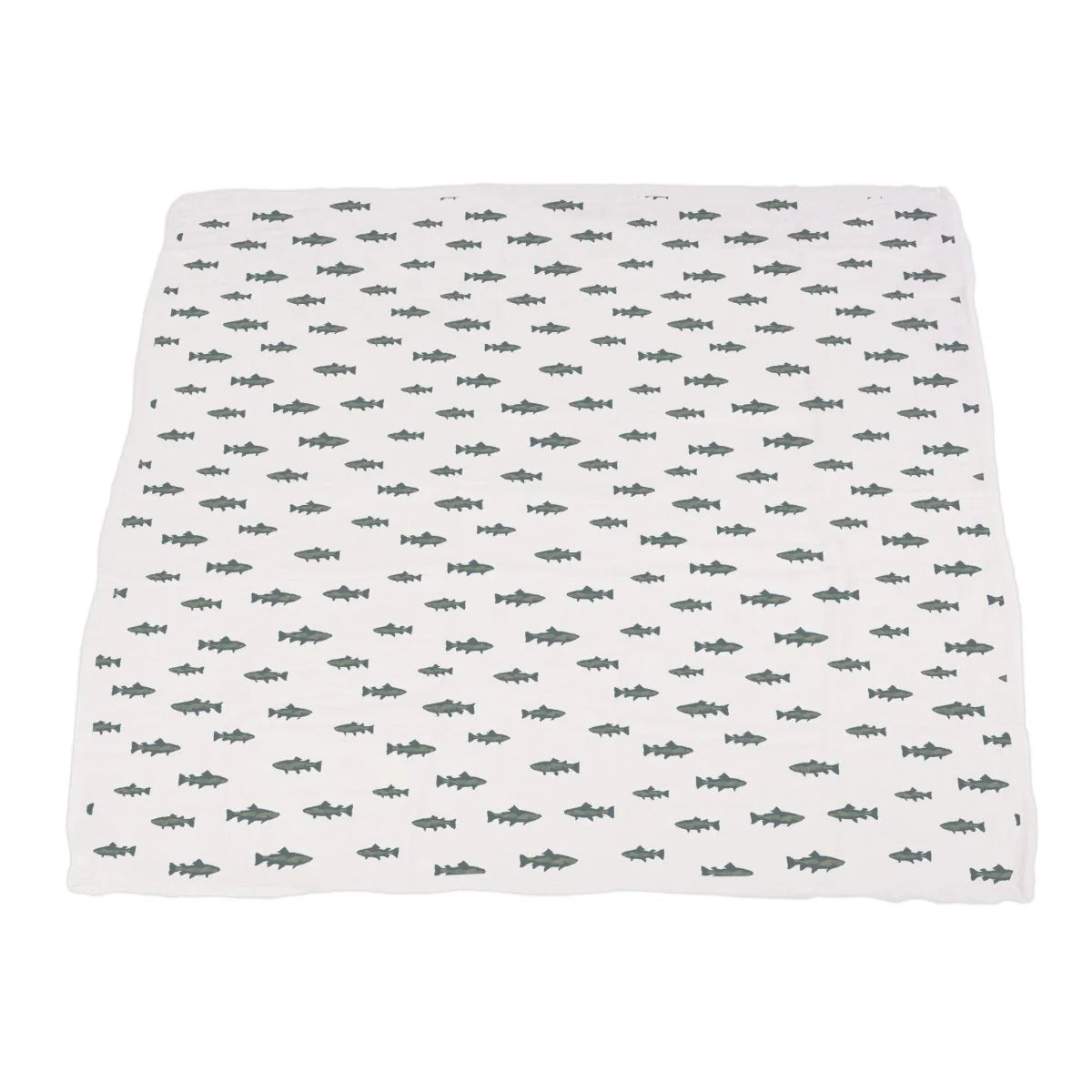 Gone Fishing and Hunter's Camo Bamboo Throw Blanket