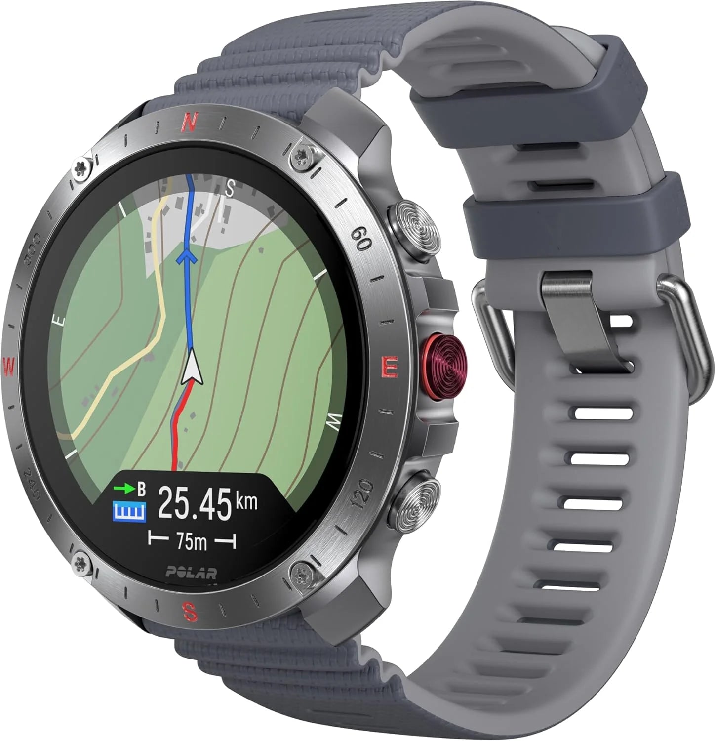 Polar Grit X2 Pro z GPS klasy premium – wytrzymały zegarek outdoorowy. Zaawansowana nawigacja i monitorowanie danych, sensor tętna i inne bioczujniki zaprojektowane dla najlepszej wydajności